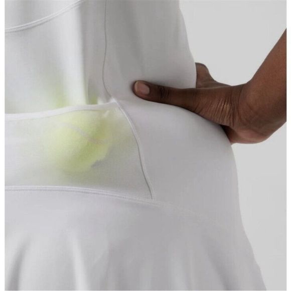 ATHLETA Ace Tennis Dress, White, Size 2X, 988538 - Picture 6 of 12